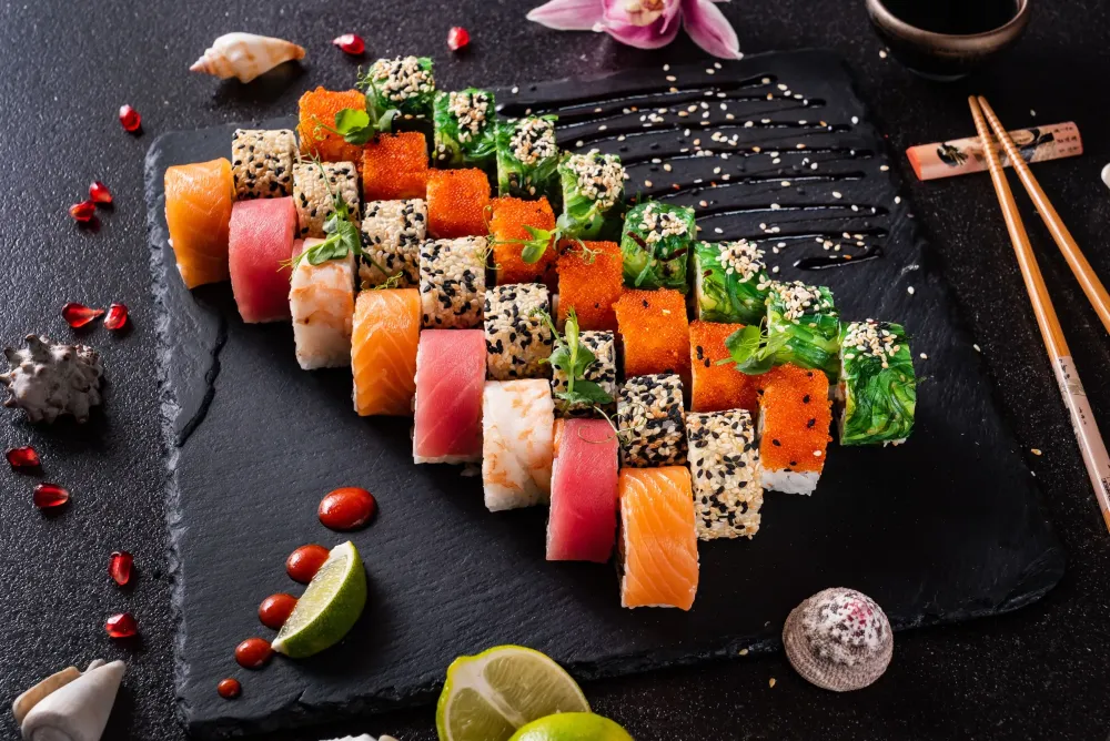 Plateau sushi près de Tercé
