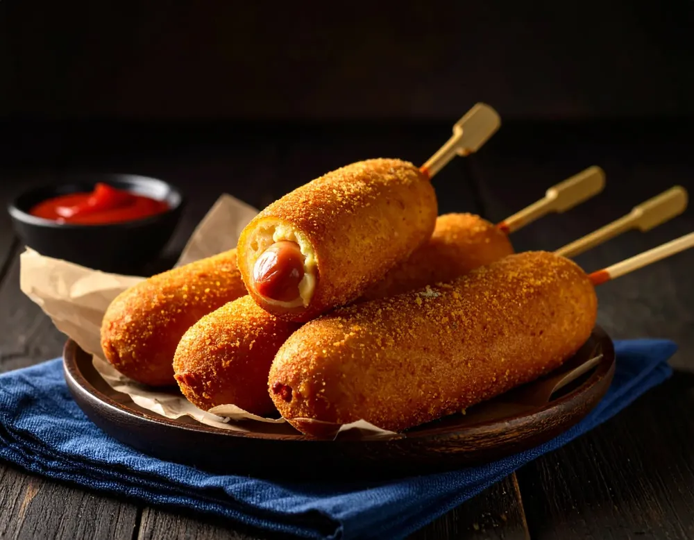 Corn dog près de Tercé