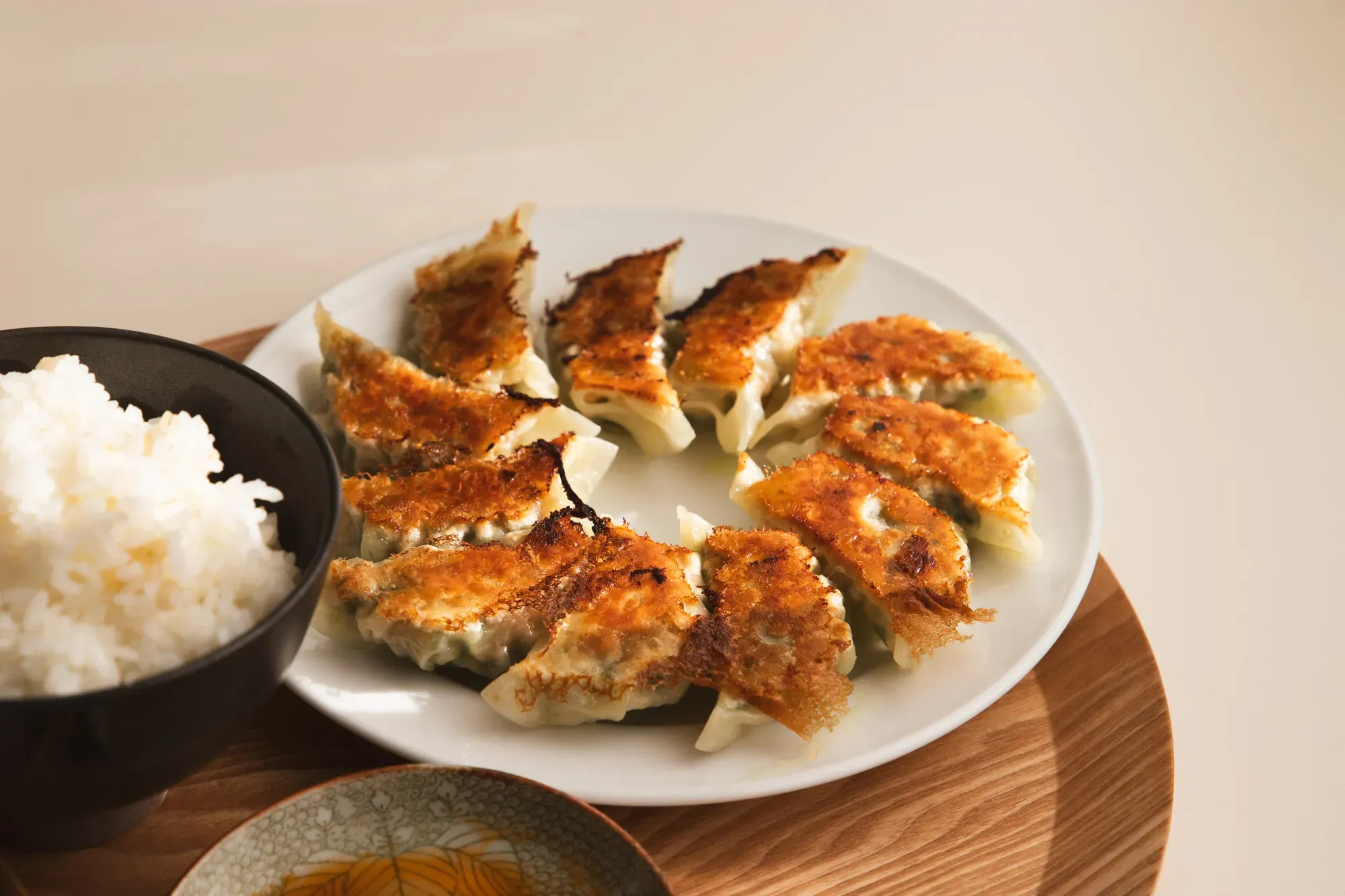 Gyoza riz